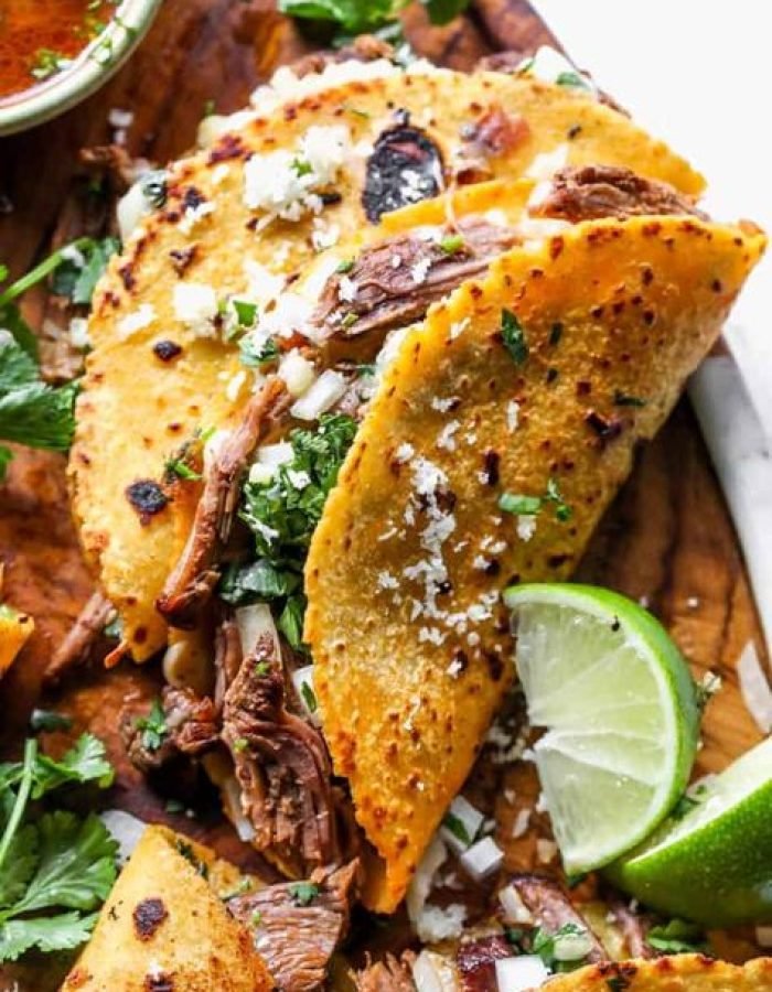 Handmade tortillas tacos all meet